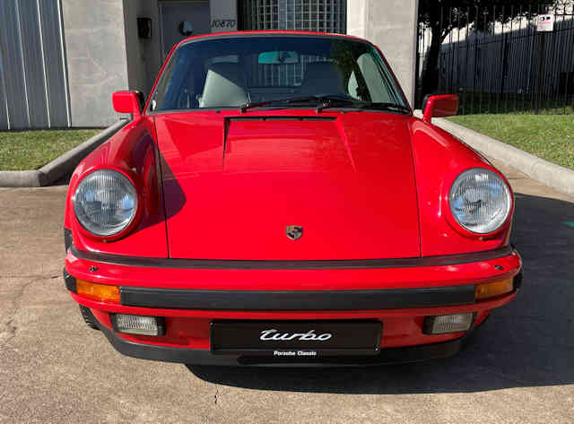 1989 Porsche 911 Turbo Guards Red / Silk Grey