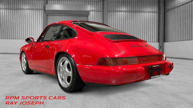 1992 Porsche 911 RS Guards Red / Black