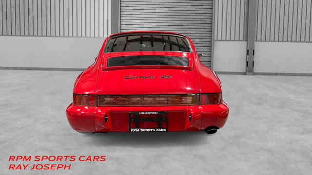 1992 Porsche 911 RS Guards Red / Black