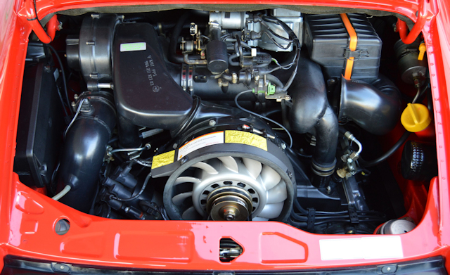 1993 Porsche 911 RS America Red / Black