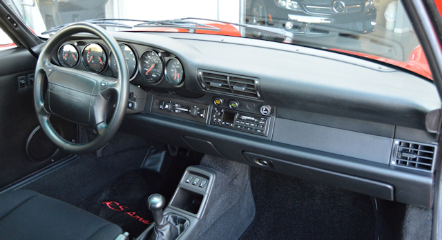 1993 Porsche 911 RS America Red / Black