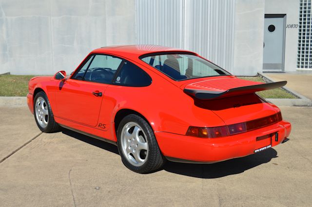 1993 Porsche 911 RS America Red / Black