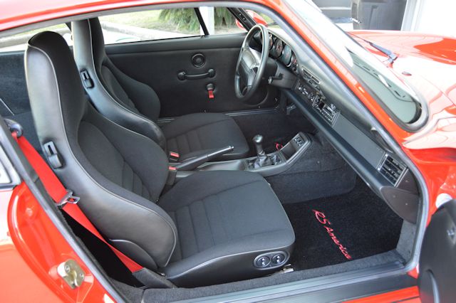 1993 Porsche 911 RS America Red / Black