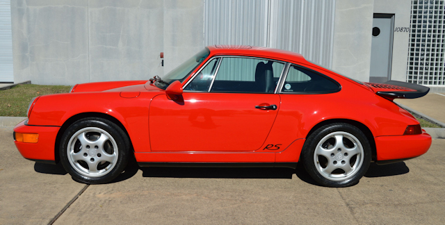 1993 Porsche 911 RS America Red / Black