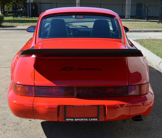 1993 Porsche 911 RS America Red / Black