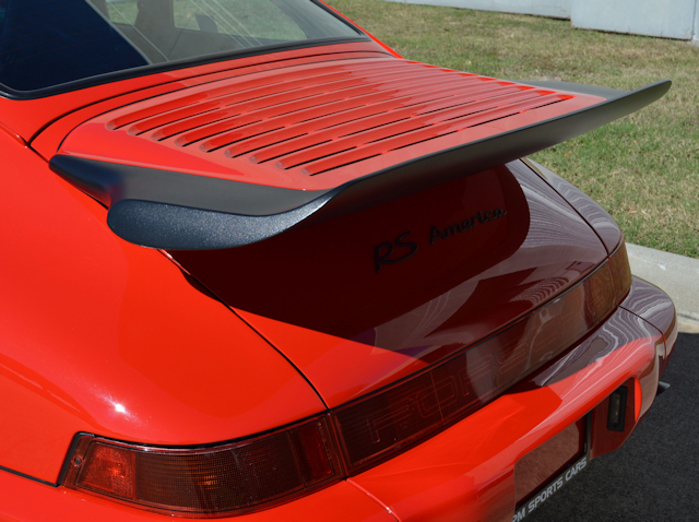 1993 Porsche 911 RS America Red / Black