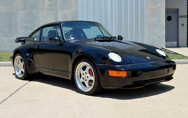 1994 Porsche 911 3.6 Turbo "S" Black / Black