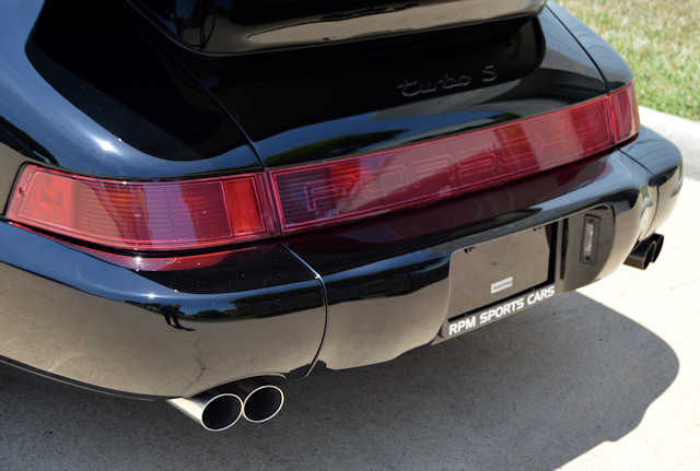 1994 Porsche 911 3.6 Turbo "S" Black / Black