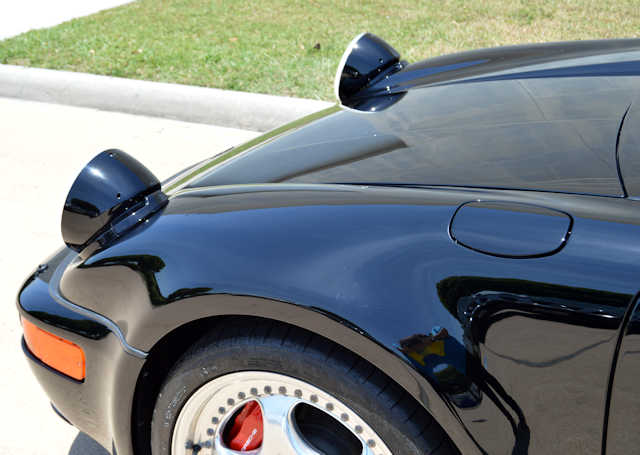 1994 Porsche 911 3.6 Turbo "S" Black / Black