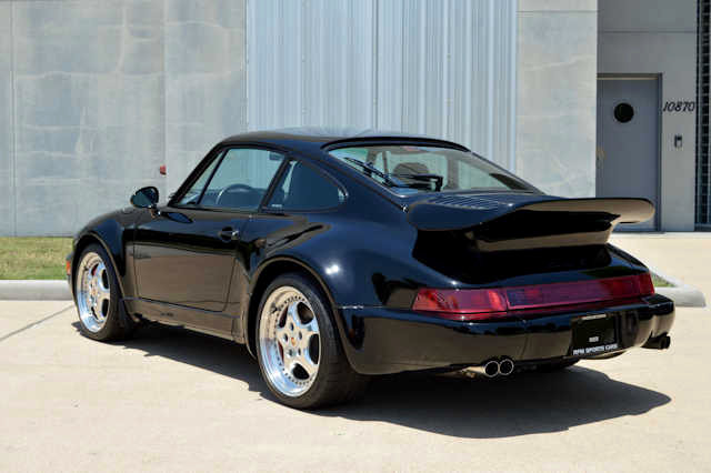 1994 Porsche 911 3.6 Turbo "S" Black / Black