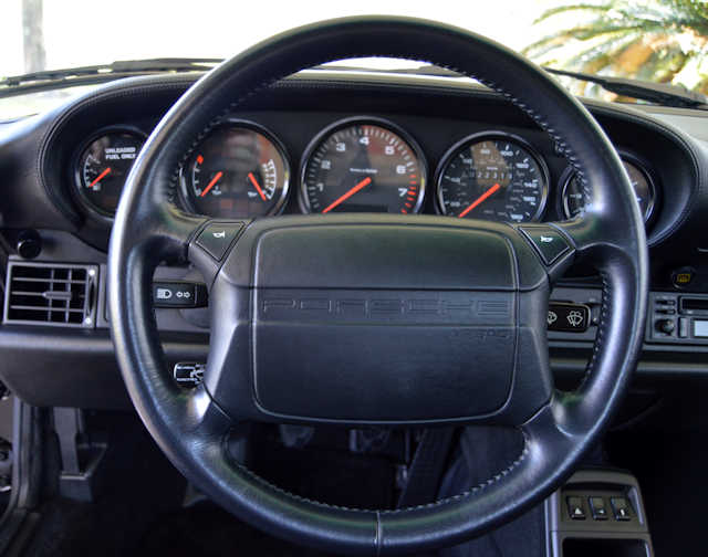 1994 Porsche 911 3.6 Turbo "S" Black / Black