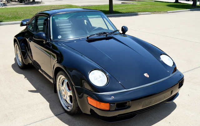 1994 Porsche 911 3.6 Turbo "S" Black / Black