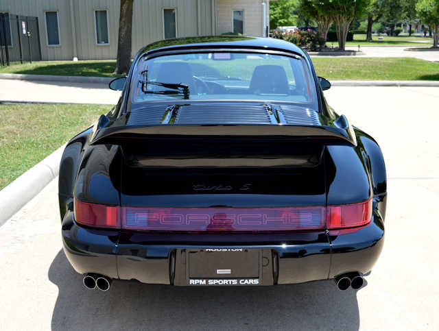 1994 Porsche 911 3.6 Turbo "S" Black / Black