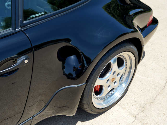 1994 Porsche 911 3.6 Turbo "S" Black / Black