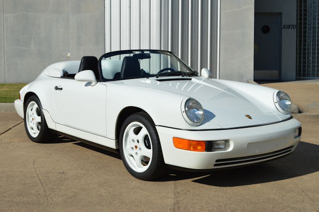 1994 Porsche 964 Speedster Grand Prix White / Black