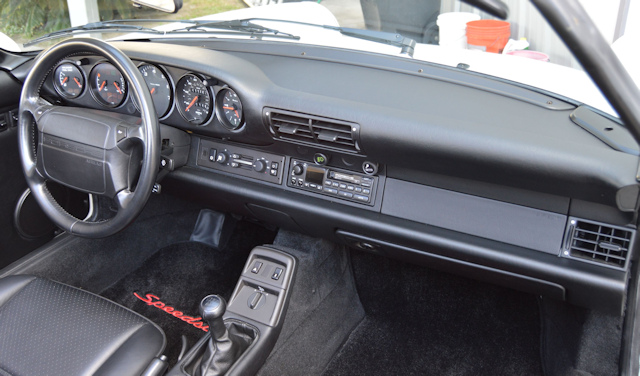 1994 Porsche 964 Speedster Grand Prix White / Black