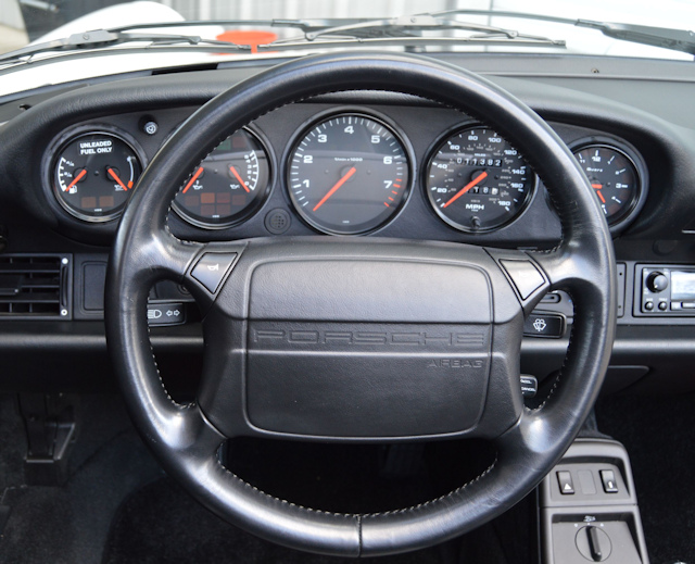 1994 Porsche 964 Speedster Grand Prix White / Black