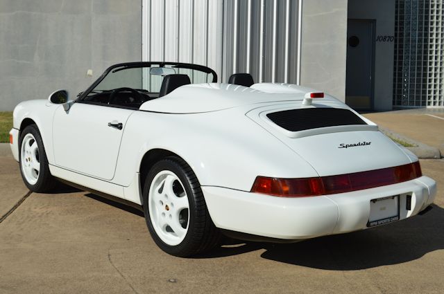 1994 Porsche 964 Speedster Grand Prix White / Black