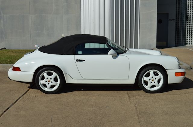 1994 Porsche 964 Speedster Grand Prix White / Black