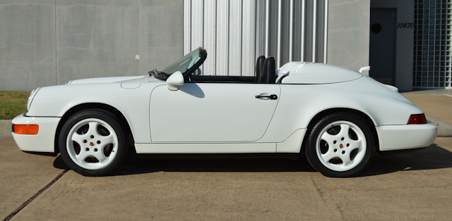 1994 Porsche 964 Speedster Grand Prix White / Black