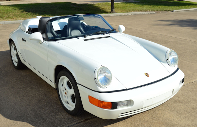 1994 Porsche 964 Speedster Grand Prix White / Black