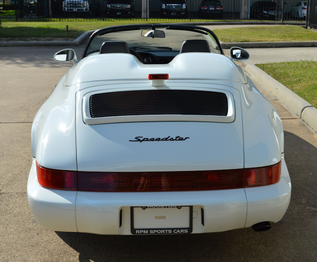 1994 Porsche 964 Speedster Grand Prix White / Black