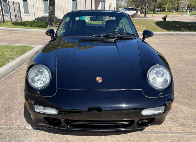 1996 Porsche 993 Turbo Black / Black