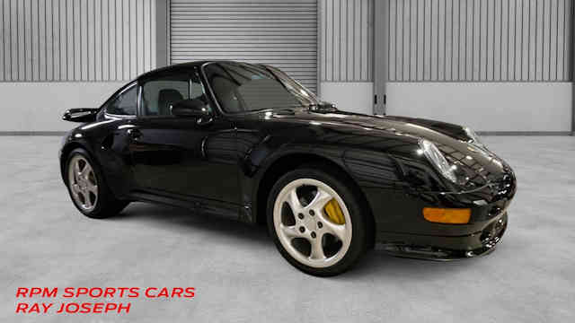 1997 Porsche 911 Turbo S Black / Black