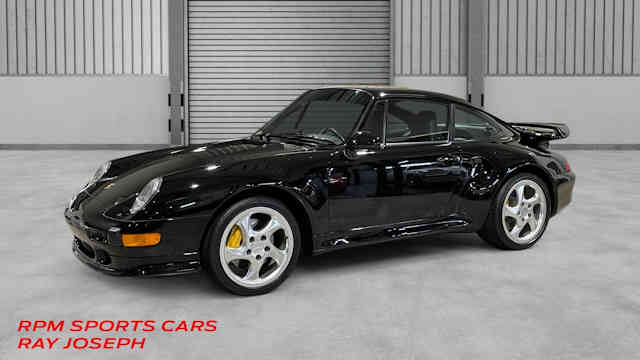 1997 Porsche 911 Turbo S Black / Black