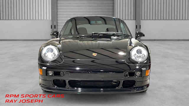 1997 Porsche 911 Turbo S Black / Black