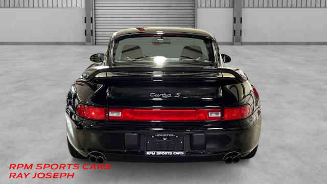 1997 Porsche 911 Turbo S Black / Black