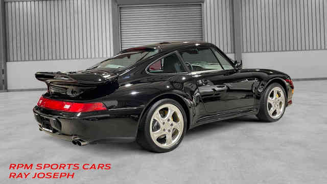 1997 Porsche 911 Turbo S Black / Black