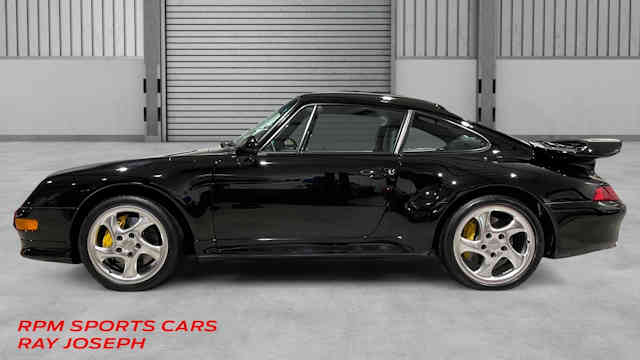 1997 Porsche 911 Turbo S Black / Black