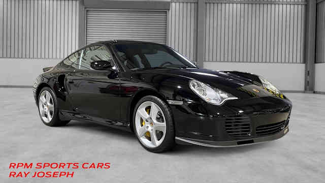 2005 Porsche 911 Turbo S Black / Black