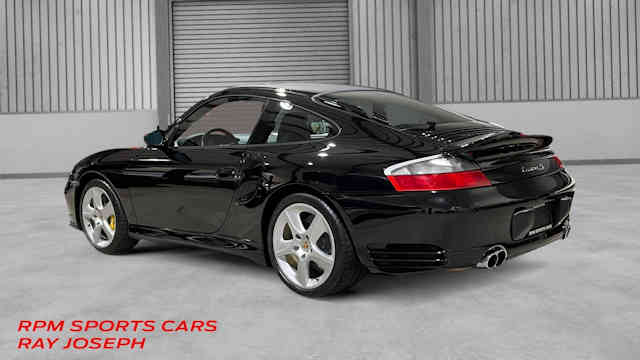 2005 Porsche 911 Turbo S Black / Black