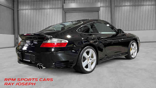 2005 Porsche 911 Turbo S Black / Black