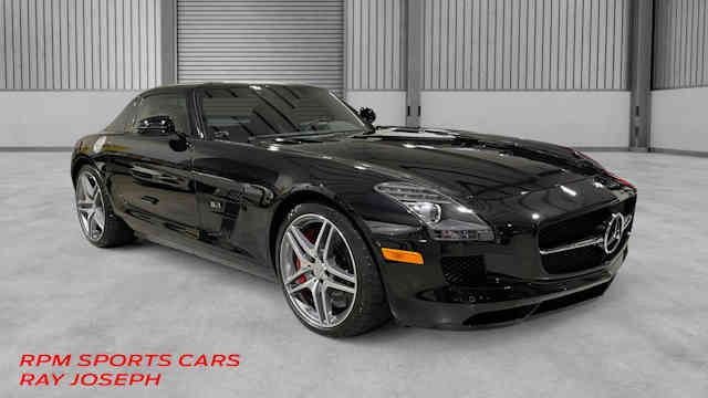 2013 Mercedes SLS GT AMG Obsidian Black