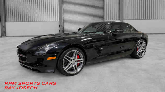 2013 Mercedes SLS GT AMG Obsidian Black