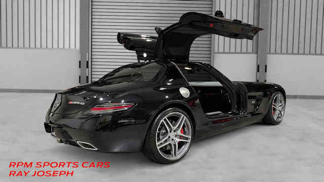 2013 Mercedes SLS GT AMG Obsidian Black