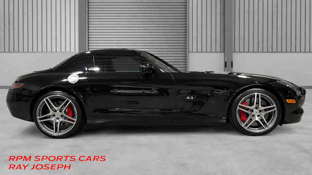 2013 Mercedes SLS GT AMG Obsidian Black