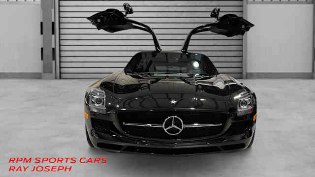 2013 Mercedes SLS GT AMG Obsidian Black