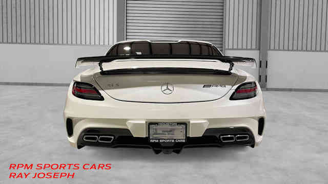 2014 Mercedes AMG SLS Black Series Mystic White