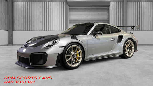 2018 Porsche 911 GT2 RS GT Silver Metallic / Black