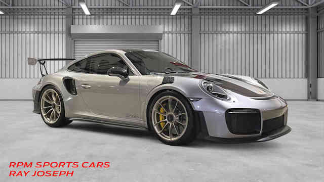 2018 Porsche 911 GT2 RS GT Silver Metallic / Black