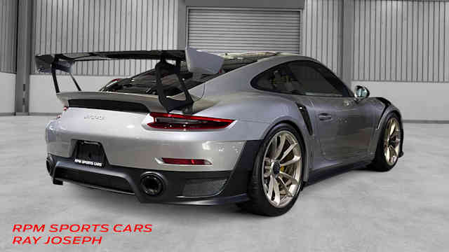 2018 Porsche 911 GT2 RS GT Silver Metallic / Black