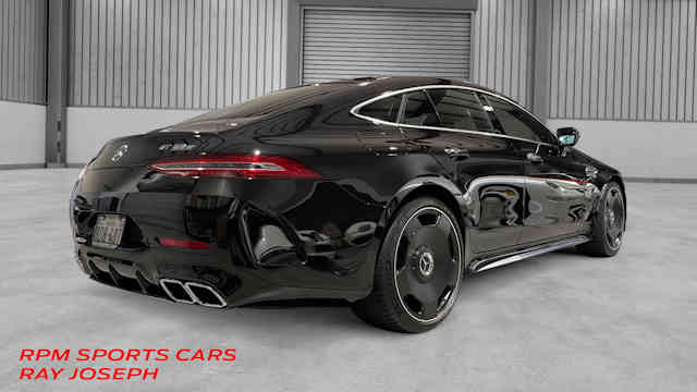 2019 Mercedes-AMG GT 63 S Obsidian Black Metallic