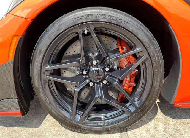 2019 Chevrolet Corvette ZR1 Sebring Orange / Jet Black