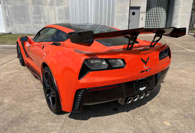 2019 Chevrolet Corvette ZR1 Sebring Orange / Jet Black