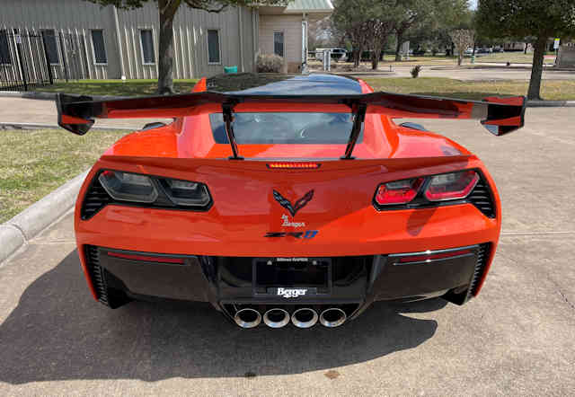 2019 Chevrolet Corvette ZR1 Sebring Orange / Jet Black