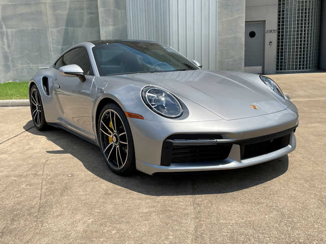 2021 Porsche 911 Turbo S GT Silver / Black